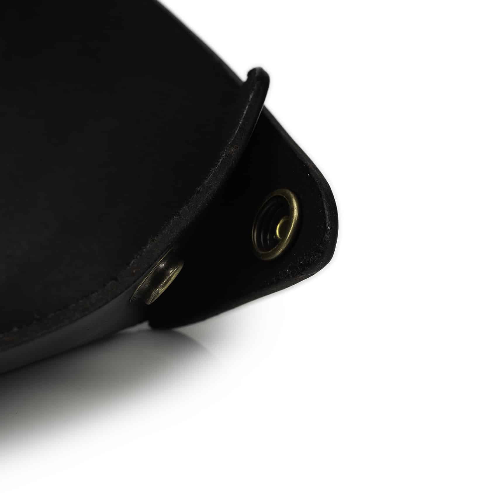 Leather Travel Valet Tray / Catchall | Unsnaps Flat (Noche) - Alta Andina